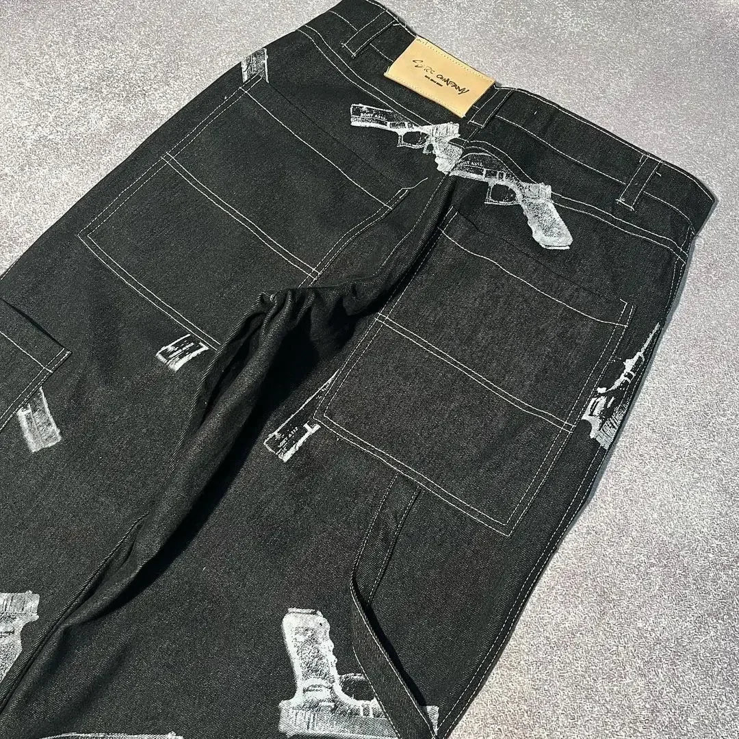 FlyShtFitsUK Glock Printed Baggy Jeans