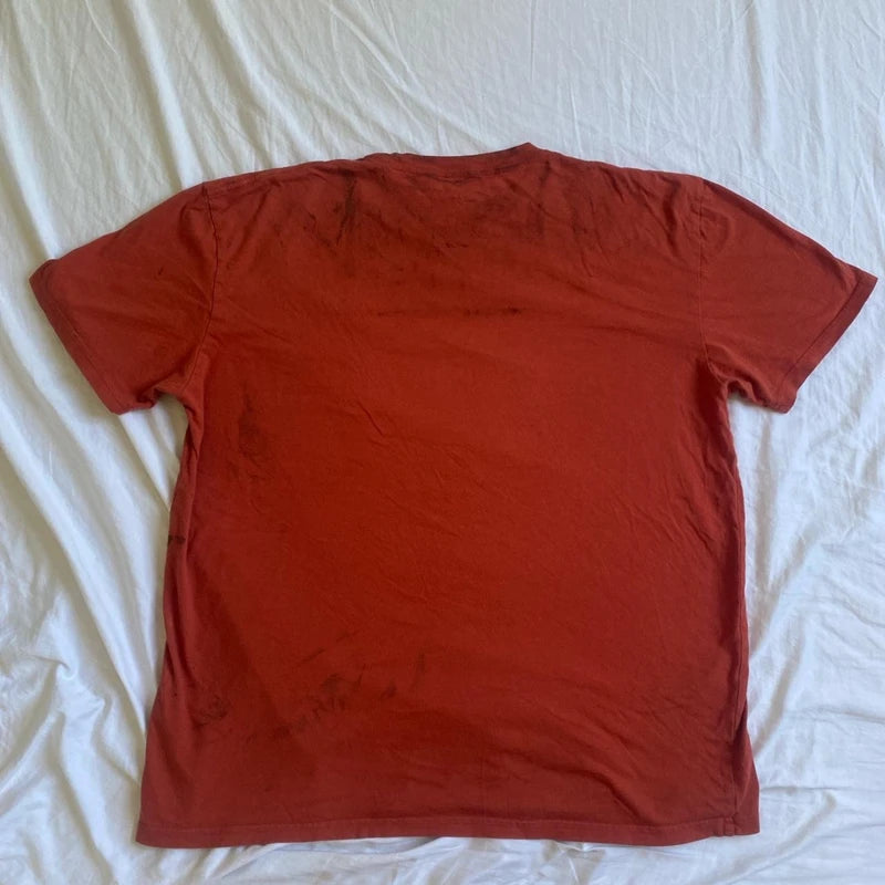 00s Vintage Star Print Short Sleeve Tee Gothic Graphic Print Japanese Style y2k T-shirt Harajuku Aesthetic Women Punk Crop Top