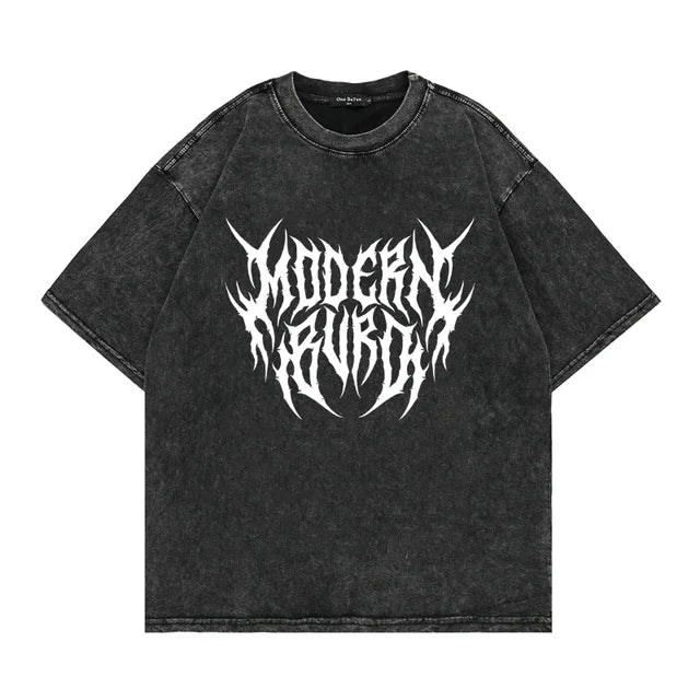 FlyShtFitsUK T-Shirt Gothic Punk Graphic