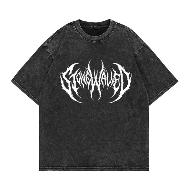 FlyShtFitsUK T-Shirt Gothic Punk Graphic