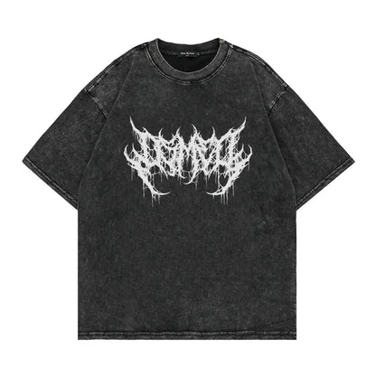 FlyShtFitsUK T-Shirt Gothic Punk Graphic