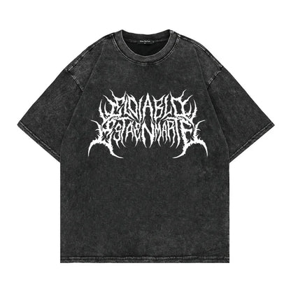 FlyShtFitsUK T-Shirt Gothic Punk Graphic