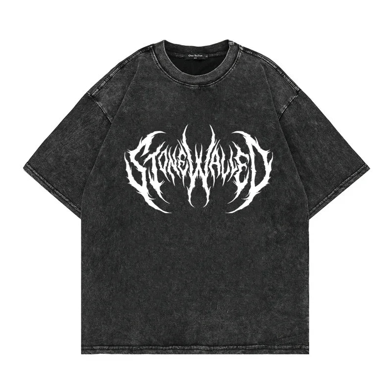 FlyShtFitsUK T-Shirt Gothic Punk Graphic