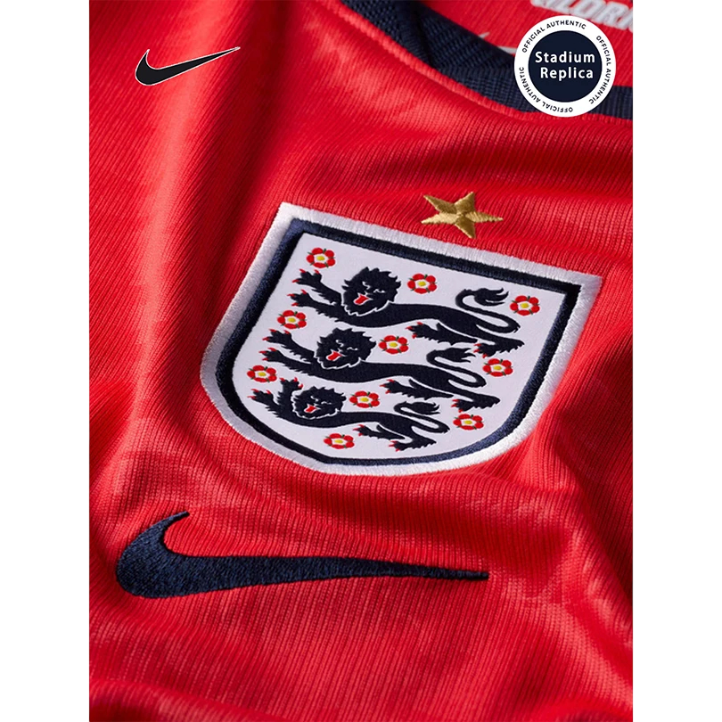 Nike England 2026 World Cup Men's Away Stadium Jersey – Gym Red [Stadium Replica]