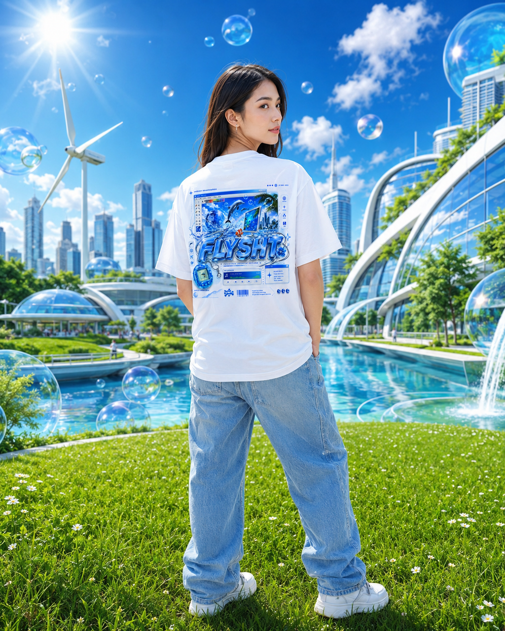 FLYSHT // FUTURE NOSTALGIA TEE