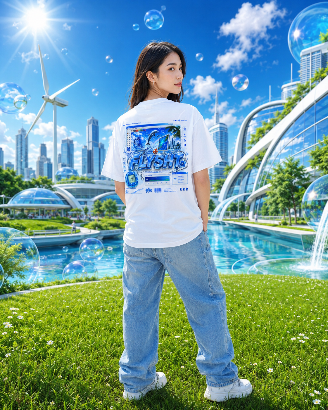 FLYSHT // FUTURE NOSTALGIA TEE
