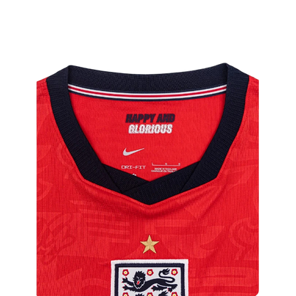 Nike England 2026 World Cup Men's Away Stadium Jersey – Gym Red [Stadium Replica]