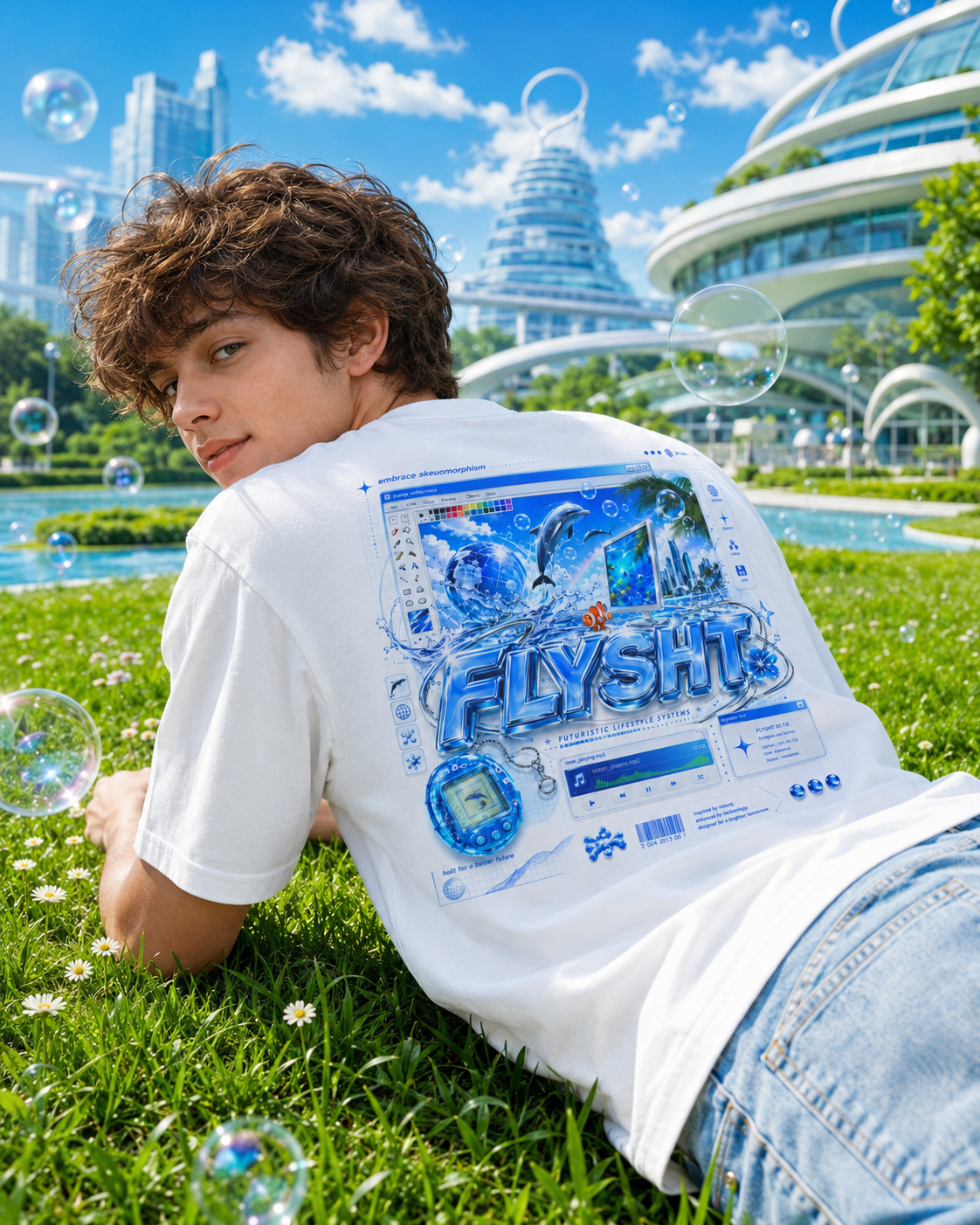 FLYSHT // FUTURE NOSTALGIA TEE