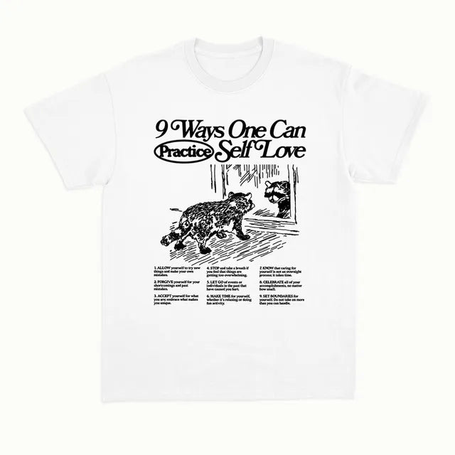 9 Ways Self Love Tee