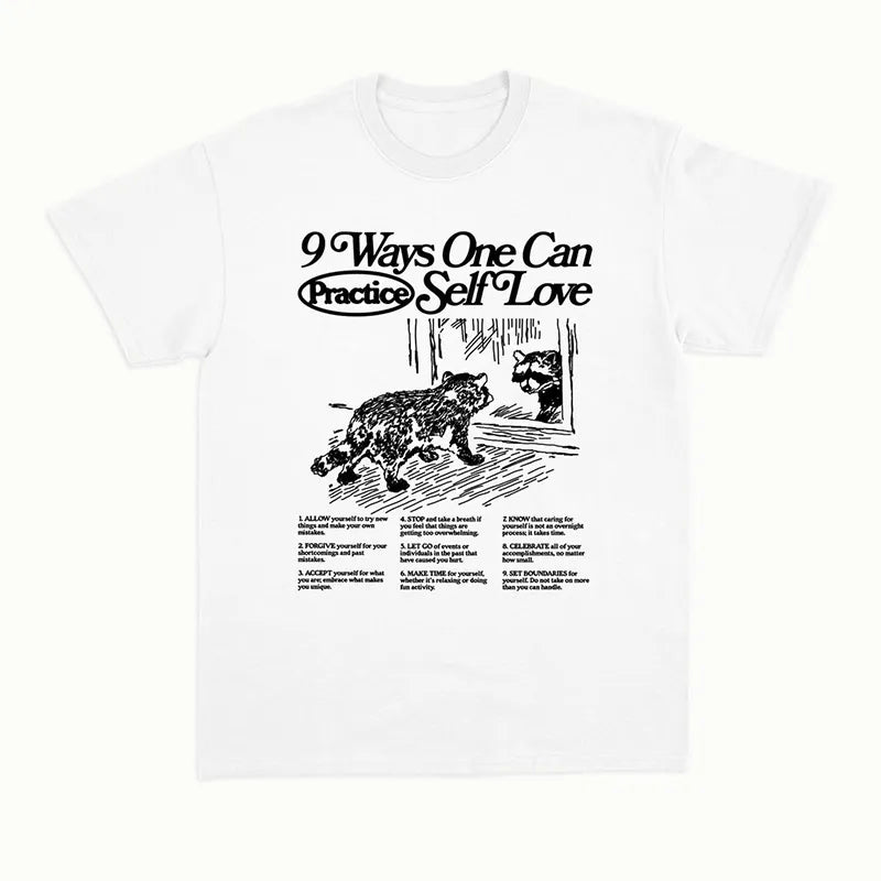 9 Ways Self Love Tee