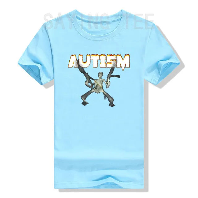 Autism Skeleton TEE