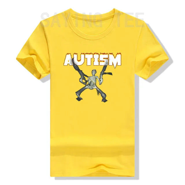 Autism Skeleton TEE