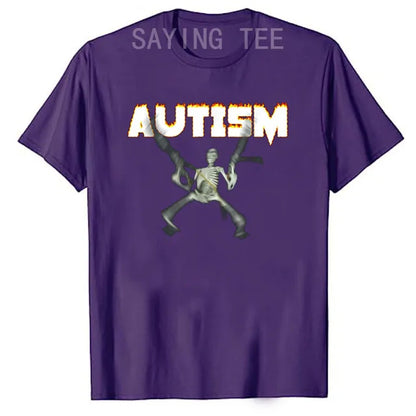 Autism Skeleton TEE