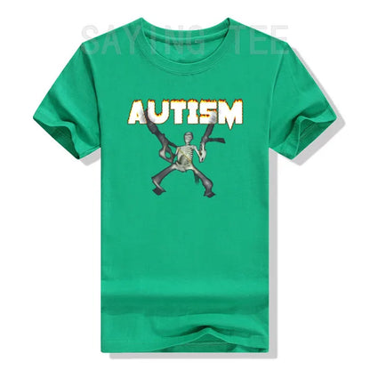 Autism Skeleton TEE