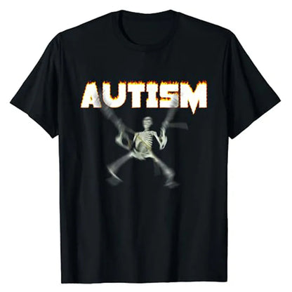 Autism Skeleton TEE