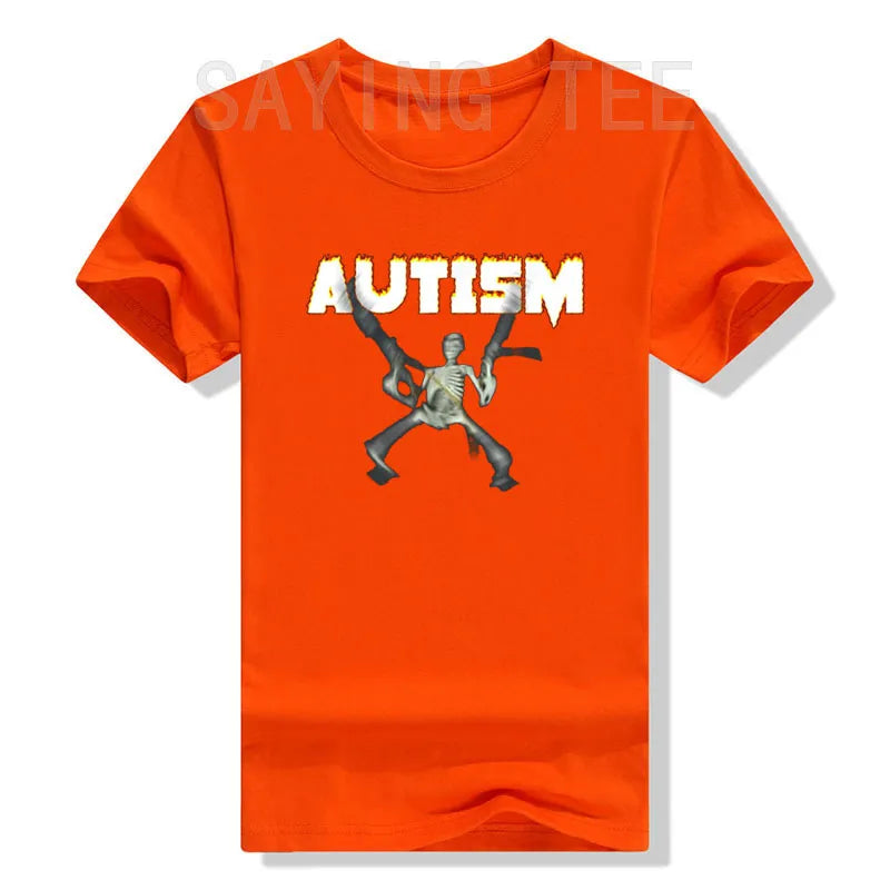 Autism Skeleton TEE