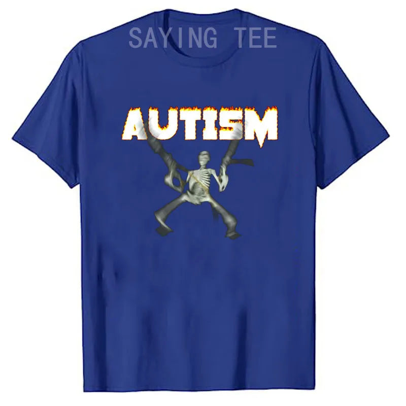 Autism Skeleton TEE