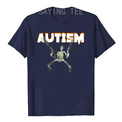 Autism Skeleton TEE