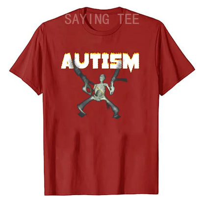 Autism Skeleton TEE