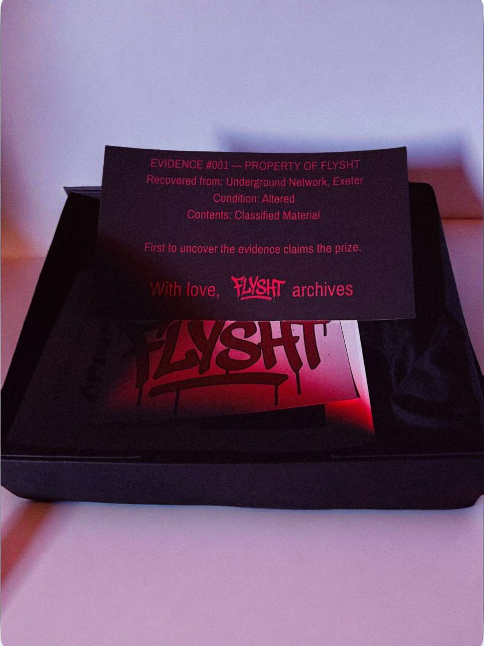 EVIDENCE BOX 001