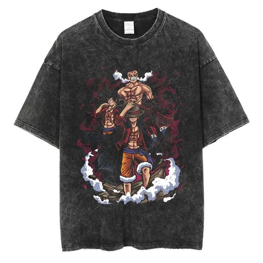 One Piece Luffy T Shirt Popular Japanese Anime Peripheral Cl