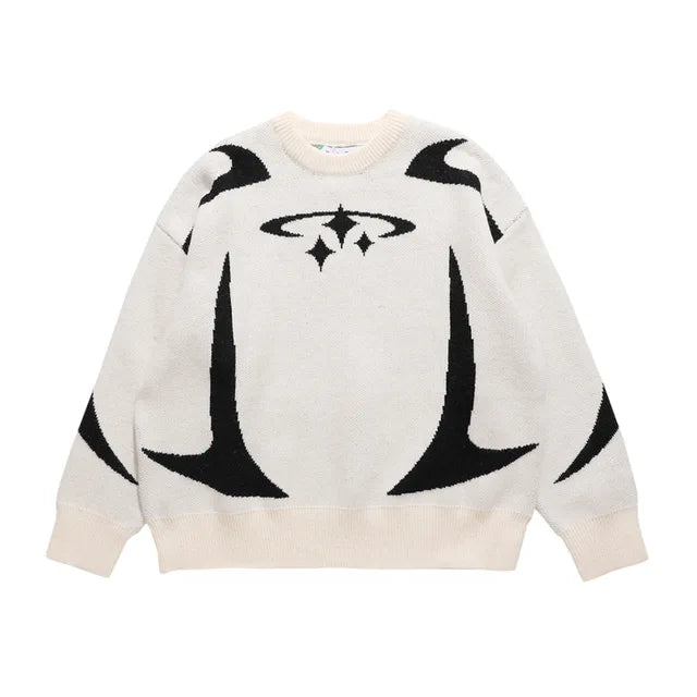 FlyShtFitsUK Y2K retro sweater Winter Autumn Edition