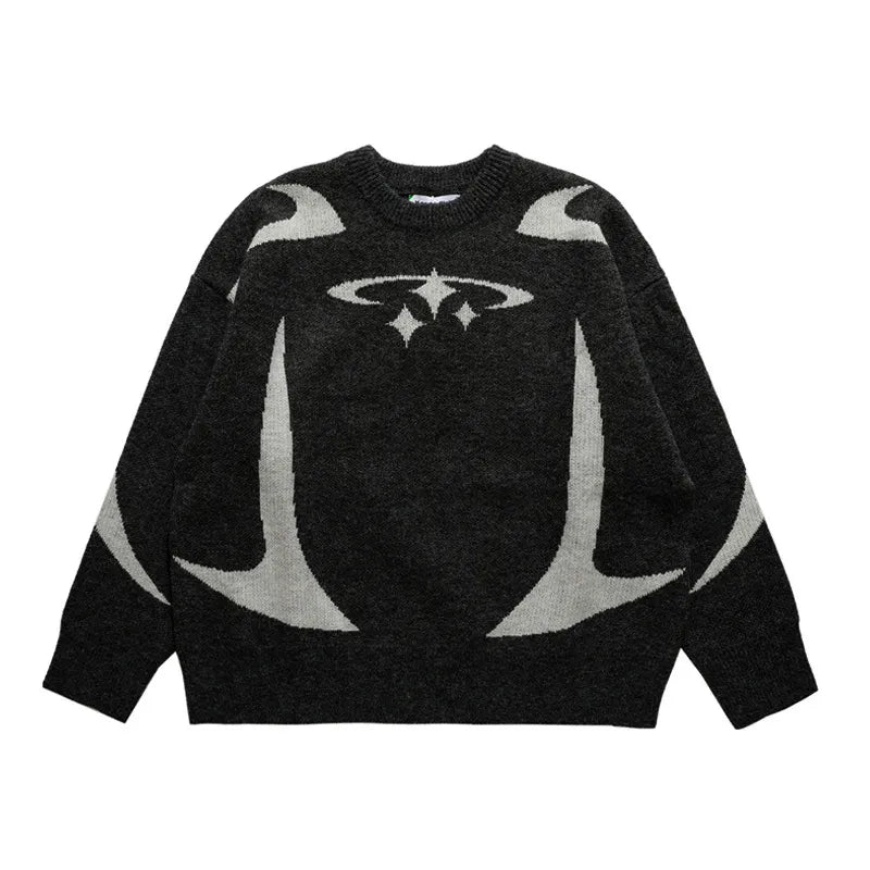 FlyShtFitsUK Y2K retro sweater Winter Autumn Edition
