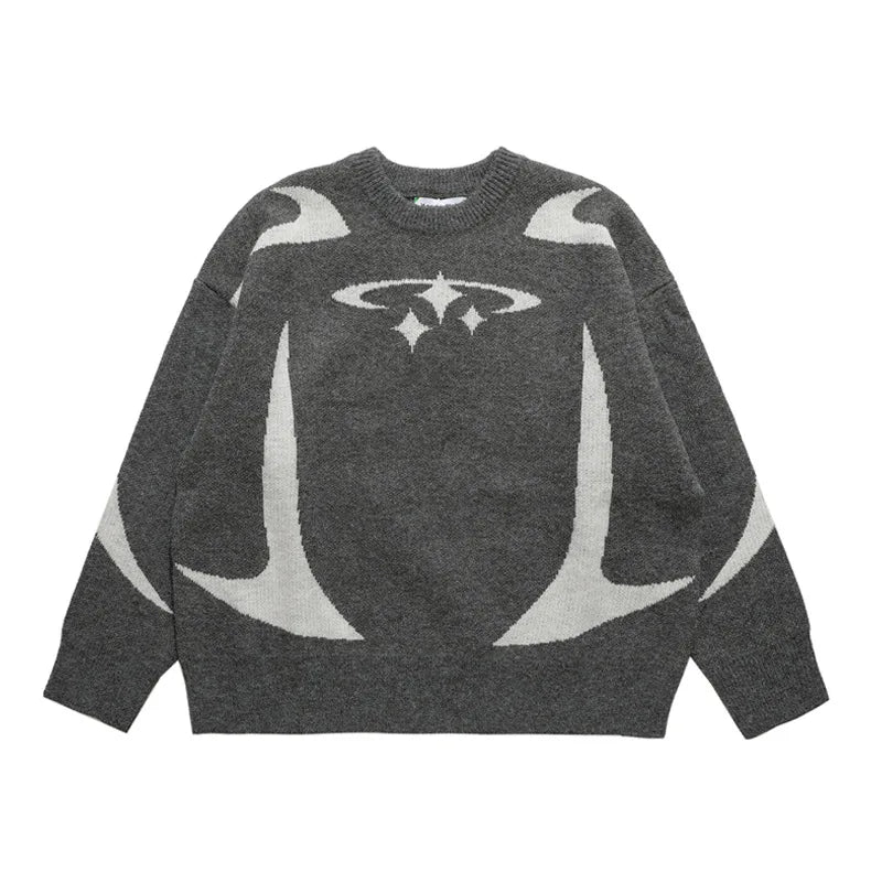 FlyShtFitsUK Y2K retro sweater Winter Autumn Edition