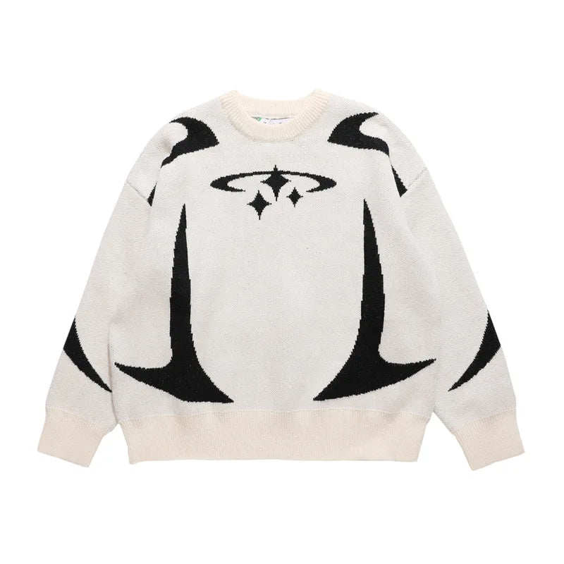 FlyShtFitsUK Y2K retro sweater Winter Autumn Edition