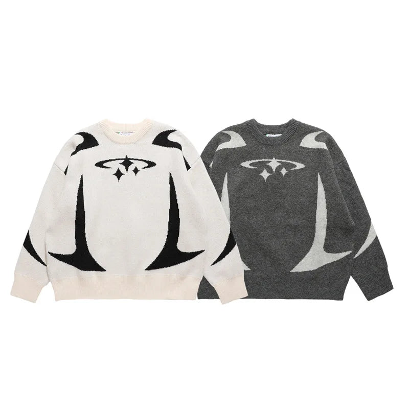FlyShtFitsUK Y2K retro sweater Winter Autumn Edition