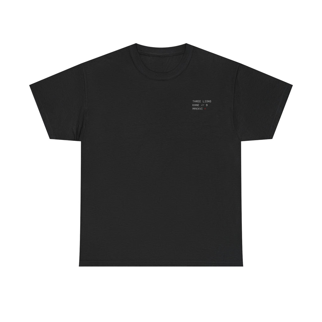 Three Lions 2026 Graphic T-Shirt – Kane 9 / Bellingham 10