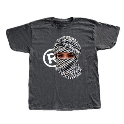 FlyShtFitsUK T-Shirt Cotton Vintage Character Graphic Print Punk Y2k Clothes Tops Gothic Casual Loose Unisex Streetwear Top Tee