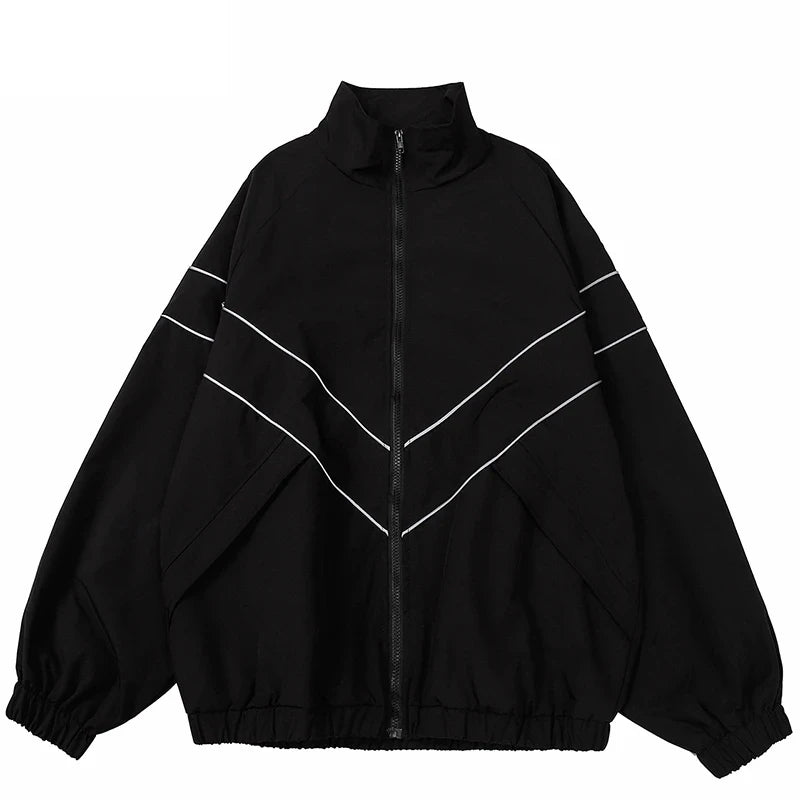 FlyShtFitsUK Bomber Jacket Windbreaker Retro Vintage