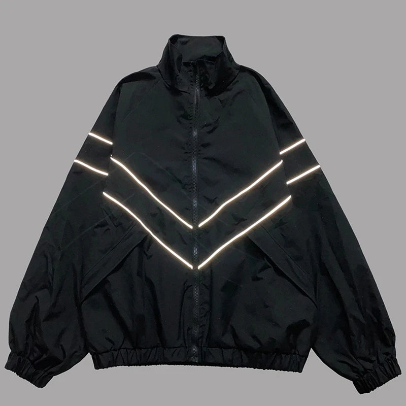 FlyShtFitsUK Bomber Jacket Windbreaker Retro Vintage