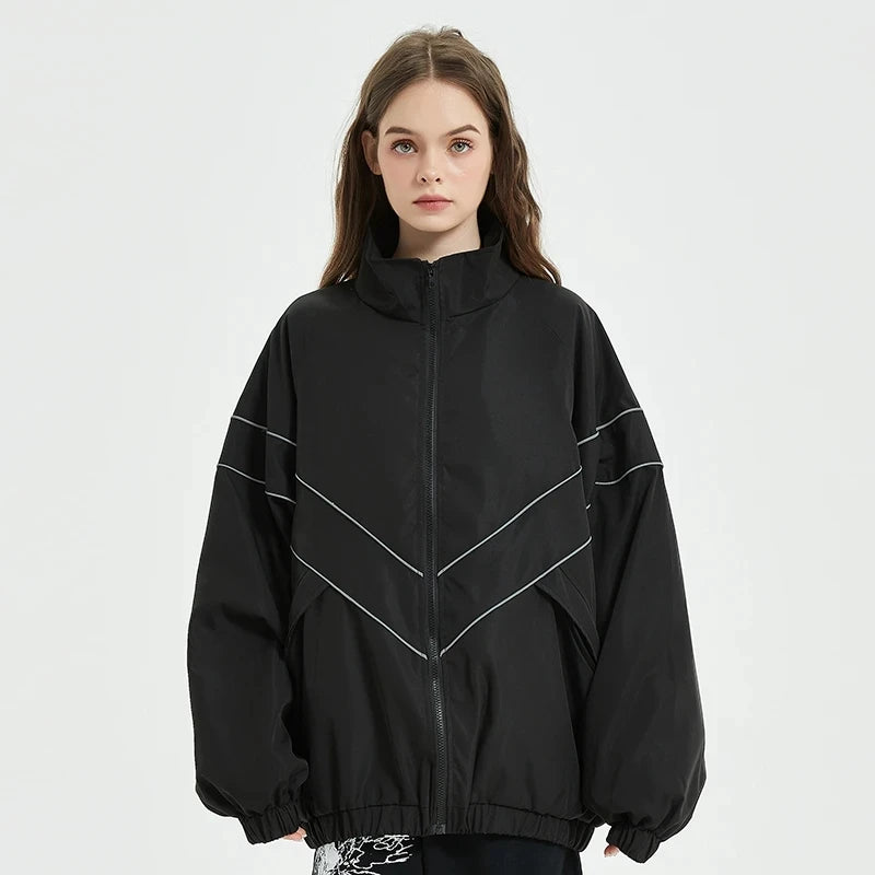 FlyShtFitsUK Bomber Jacket Windbreaker Retro Vintage