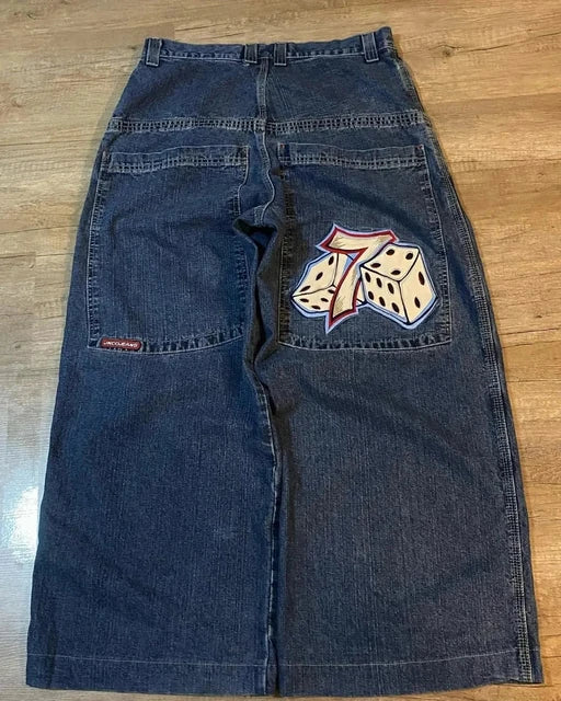 FlyShtFitsUK Y2k Wide Leg Jeans