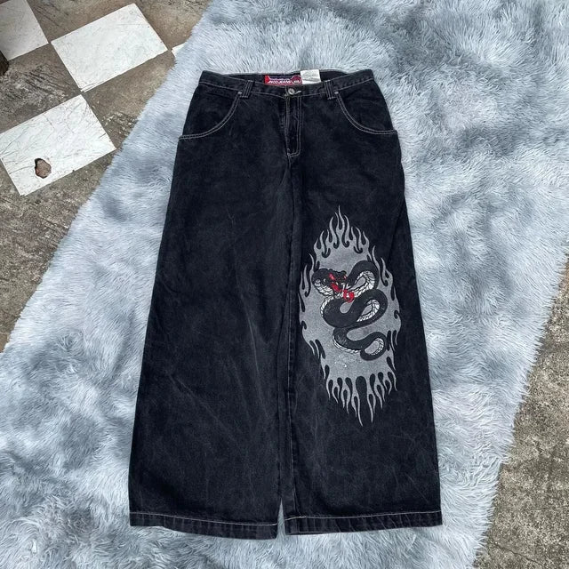 FlyShtFitsUK Y2k Wide Leg Jeans