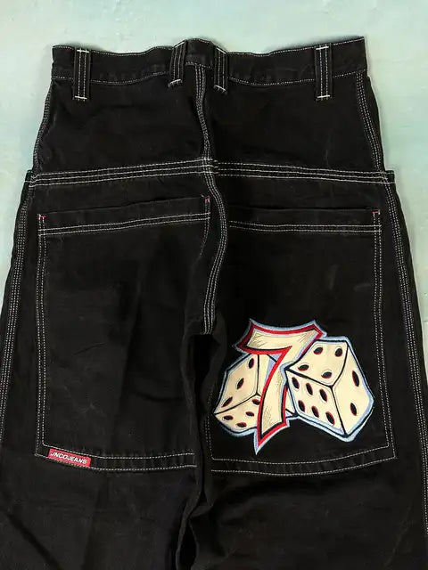 FlyShtFitsUK Y2k Wide Leg Jeans