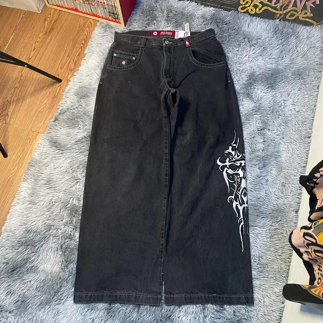 FlyShtFitsUK Y2k Wide Leg Jeans