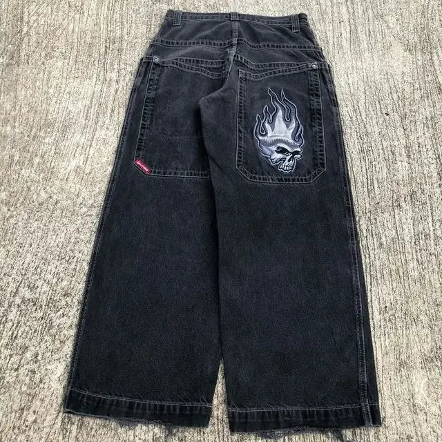 FlyShtFitsUK Y2k Wide Leg Jeans