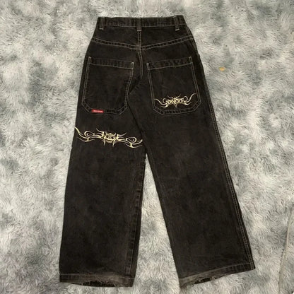 FlyShtFitsUK Y2k Wide Leg Jeans