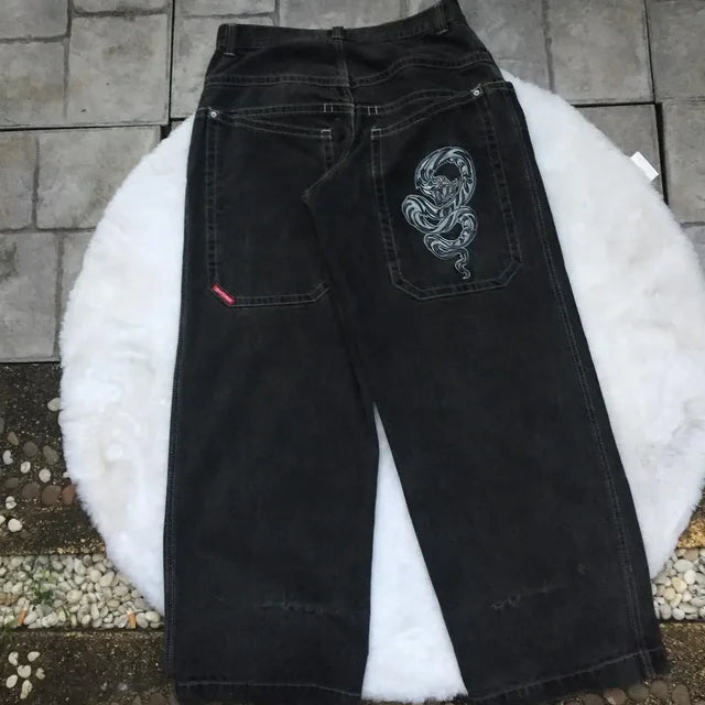 FlyShtFitsUK Y2k Wide Leg Jeans