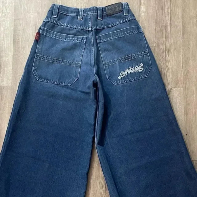 FlyShtFitsUK Y2k Wide Leg Jeans