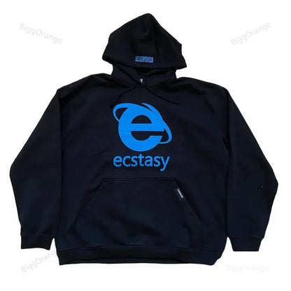 FlyShtFitsUK Y2k "ECSTASY" Hoodie