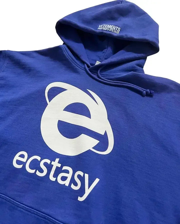 FlyShtFitsUK Y2k "ECSTASY" Hoodie