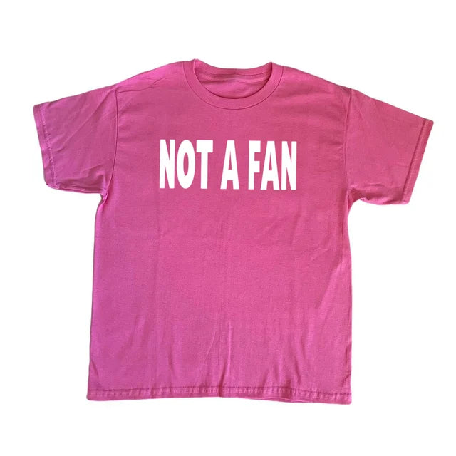 FlyShtFitsUk "NOT A FAN" Tee