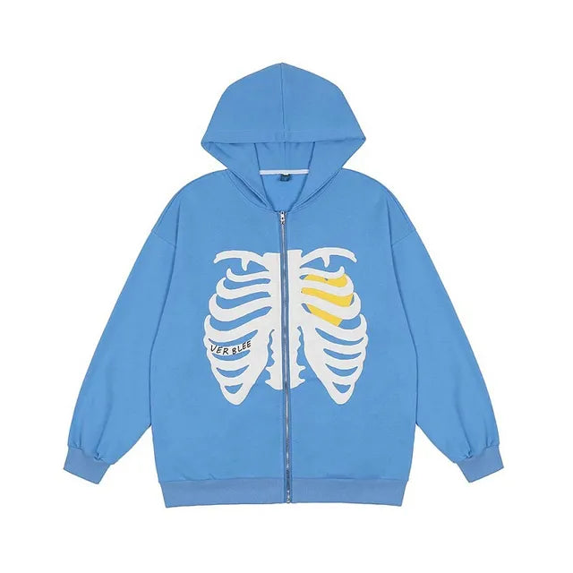 ZIP UP HOODIE RETRO