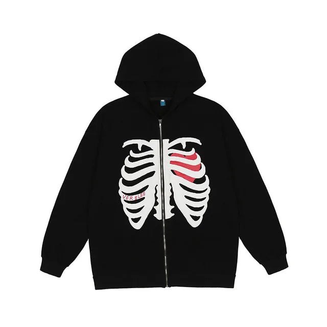 ZIP UP HOODIE RETRO