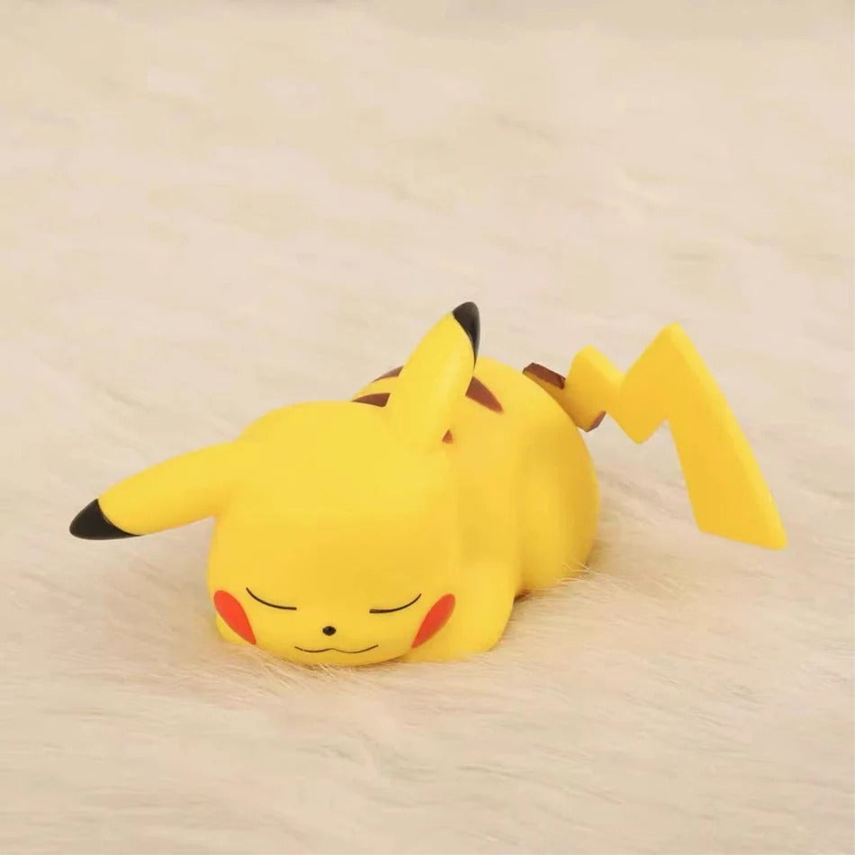 12cm Pokemon Pikachu Night Light Anime Figure Cute Bedside Lamp For Bedrooms Ornaments Children's Luminous Toys Christmas Gift