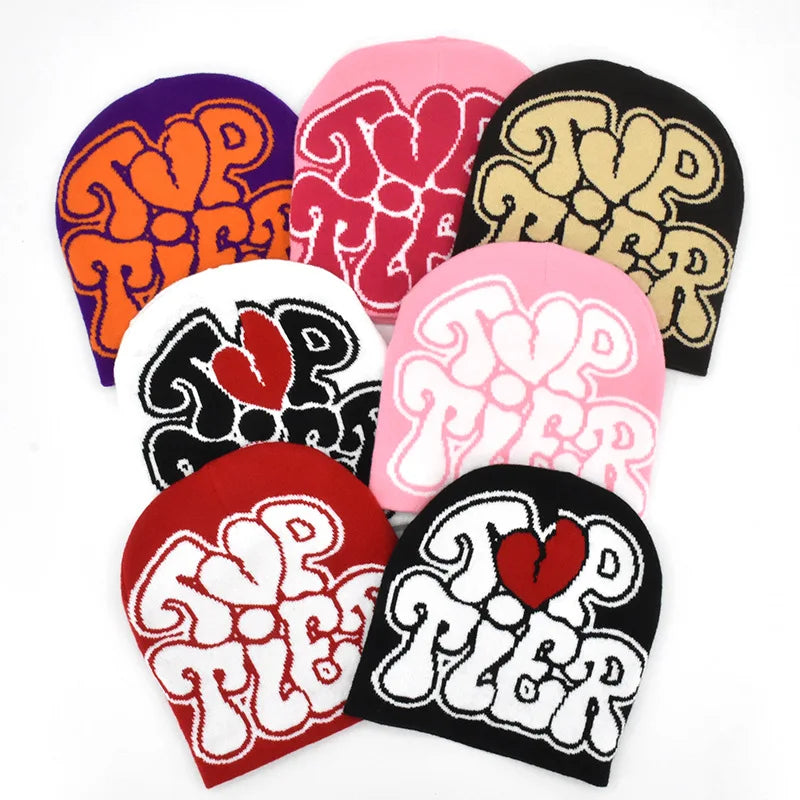 FlyShtFitsUK "Top Tier" Grunge Y2k Beanies